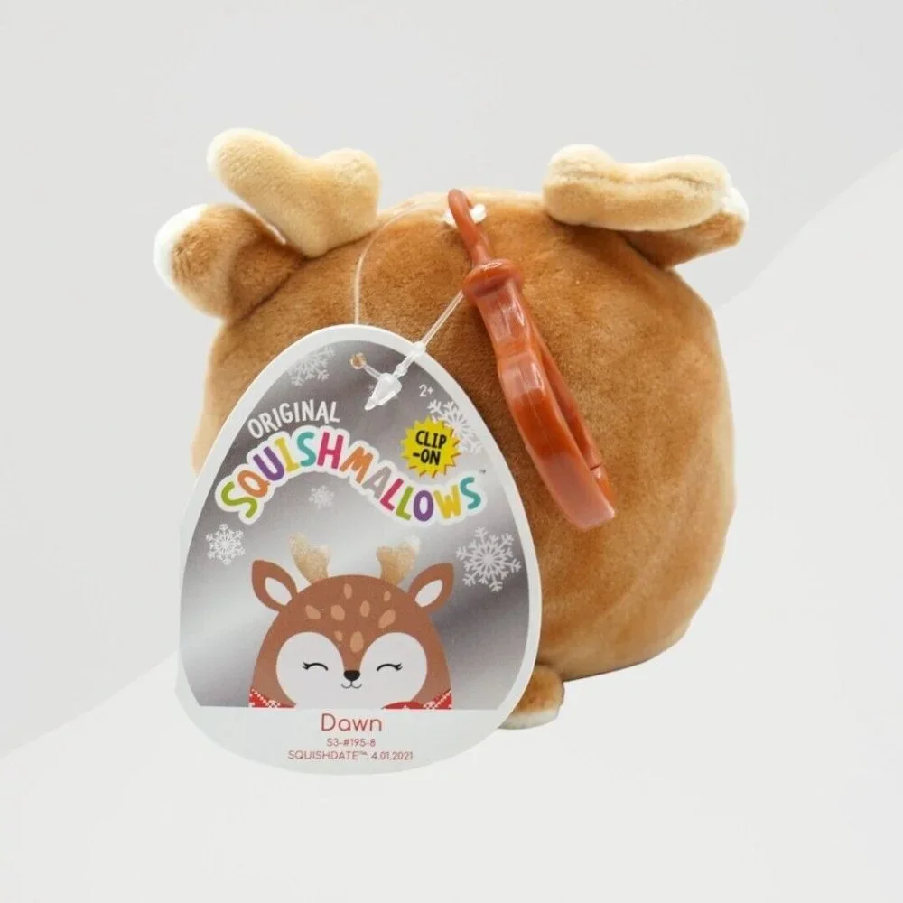 NWT Dawn the‎ Reindeer Fawn Squishmallow Christmas 4